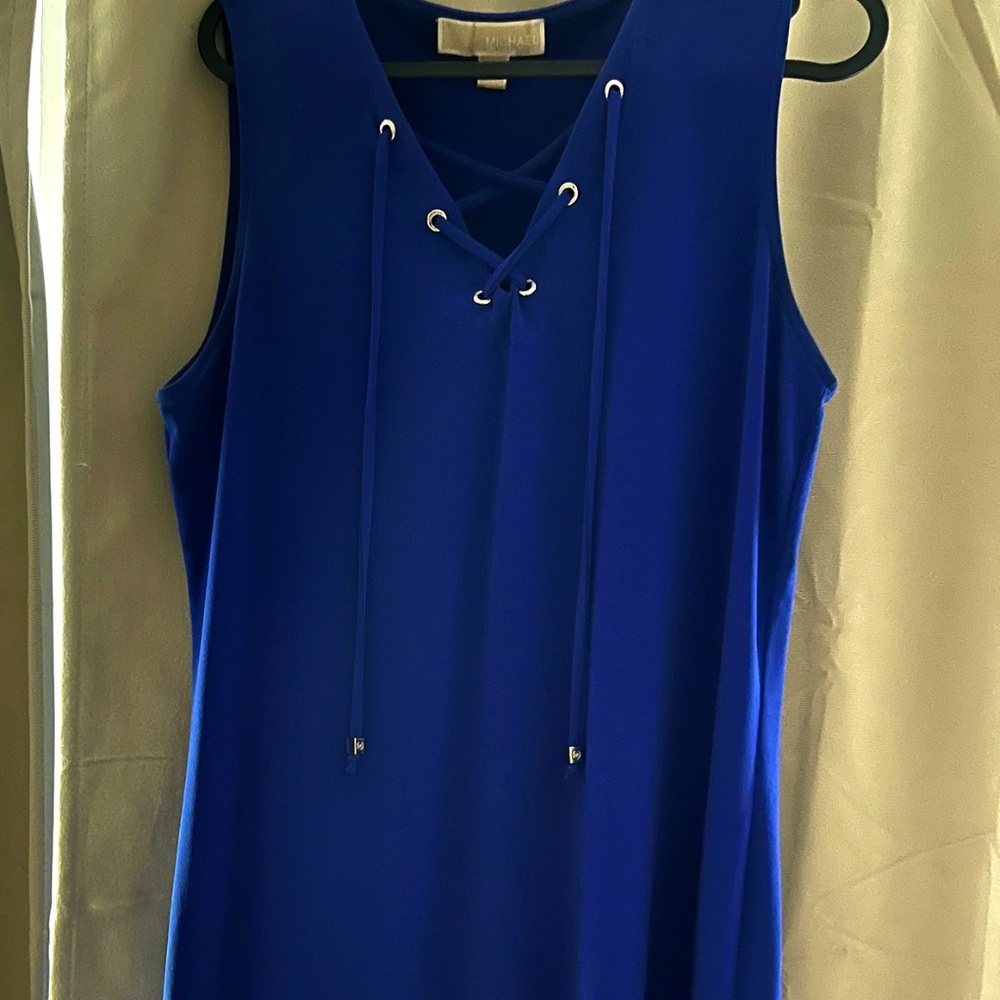 Royal Blue Michael Kors SIZE M casual dress